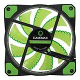 Fan Gamemax Para Pc Gamer Gf12g 12cm Verde 32 Led