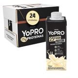 Yopro 25g Proteinas Milkshake Baunilha 250ml (24 Unidades)