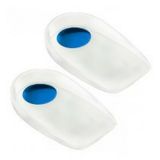 Kit 5 Pares - Calcanheira Silicone - Ponto Azul - Grande