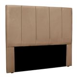 Cabeceira Queen 1,60m Toledo Suede - Pallazio Cor Bege
