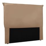 Cabeceira Queen 1,60m Barcelona Suede Bege - Pallazio