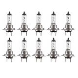 10x Lampada Automotiva Halogena H7 55w 8500k Hid Farol Baixo