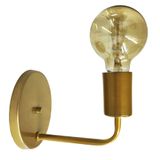 Arandela Luminária Parede Moderna Sala Cama Dourado