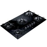 Cooktop 5 Bocas Cd075 Facilite Consul Preto Bivolt