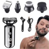 Barbeador Eletrico 5 Em 1 Relaxmedic Perfeito Para Homens