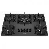 Fogão Cooktop Tripla Chama - 05 Bocas - Mueller Preto