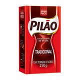 Café Pilão Torrado E Moído Tradicional A Vácuo 250g