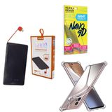 Kit Power Bank 5.000mah + Capinha Motorola E22 + Película 9d