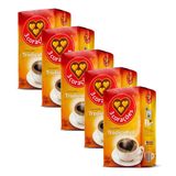 Café Saboroso 3 Corações Tradicional Vácuo 500g Kit 5