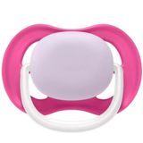 Chupeta Ultra Air Happy Lisa 6-18m Rosa Philips Avent