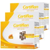 Kit 3x Cartiflan Anti Artri (cúrcuma + Colágeno Tipo 2) 30 Cápsulas - Macrophytus