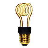 Lâmpada Filamento Led Arco Espiral Branco Quente 4w Bivolt