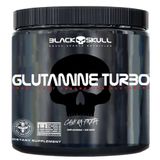 Glutamina Pura Turbo Em Pó 150g Black Skull