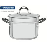 Jogo De Panelas Tramontina Solar Silicone Aço Inox 2 Peças