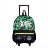 Mochila De Rodinhas Sestini Game Plus Verde