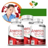 Kit Com 3 Potes Anemin 500mg 60 Cápsulas