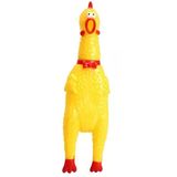 Frango Galinha Borracha Para Morder Brinquedo Cães Mordedor