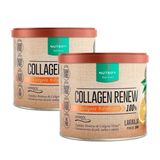 2x Collagen Renew Hidrolisado Nutrify 300g - Laranja