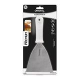 Espatula Reta 5 Inox  Chapa Lanche Chapeiro Cozinha