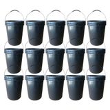 Balde 20l Para Produtos Limpeza Líquidos - 15 Pçs