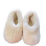 Pantufas Pele Ovina Lã (cordeiro) Natural 37