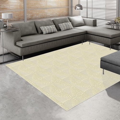 Tapete 150x200cm Cotton Tapetes São Carlos Grou Lm