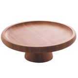 Prato Redondo Centro Mesa Boleira Bambu 20cm Class Home