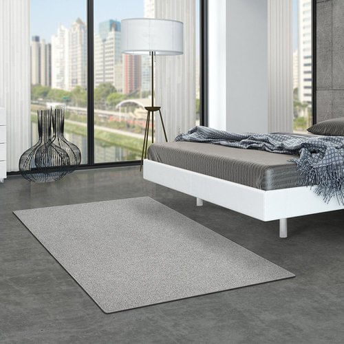 Tapete 100x150cm Paradise Tapetes São Carlos Céu Prateado