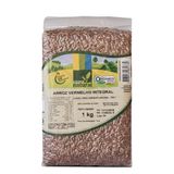 Arroz Vermelho Integral Orgânico Coopernatural 1kg