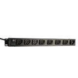 Régua 8 Tomadas Rack 19 Polegada Cabo 3m - 110v /220v 2200w