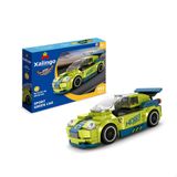 Brinquedo De Encaixe Corredores Furiosos Sport Green Car 193 Peças +6 Anos Educativo Xalingo - 27932