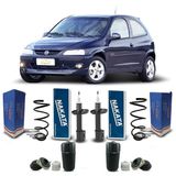 Par Amortecedor Molas + Kit Dianteiro Gm Celta 2000 A 2006