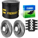 Kit Pastilha Disco Dianteiro Ventilado City 1.5 2014 A 2021