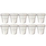 Pote Para Doce De Vidro 3.6l 10 Pçs