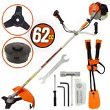 Roçadeira À Gasolina Lateral Vulcan Vr620h 2 Tempos 62cc