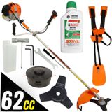 Roçadeira Lateral Vulcan À Gasolina Vr620h 2t 62cc 3hp