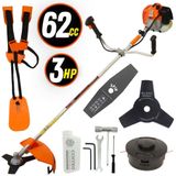 Roçadeira Vulcan À Gasolina Vr620h 2t 62cc C/ Cinto Duplo
