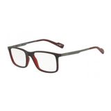 Armação Oculos Grau Arnette An7114l 2316 -  Preto E Vermelho
