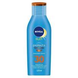 Protetor Solar Nívea Protect Bronze Fps30 125Ml