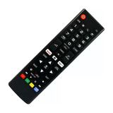 Controle Smart Tv Botão Netflix Amazon Com Pilhas