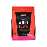 Whey 100% Morango Stand Pouche 900g