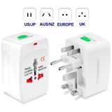 Adaptador Tomada Universal Internacional Usa Europa 3 Tipos