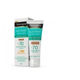 Protetor Solar Neutrogena Sun Fresh Derm Care Negra Fps70