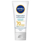 Protetor Facial Nivea Sun Toque Seco Antissinais Fps 70