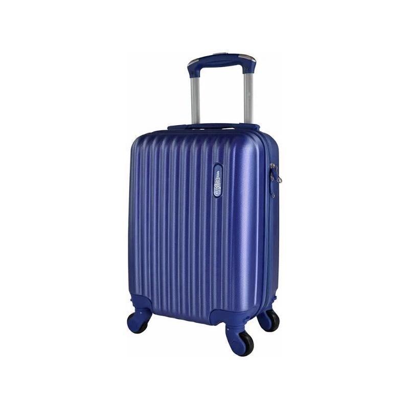 Mala De Bordo Infantil 10 Kg Viagem Rodinhas - Azul