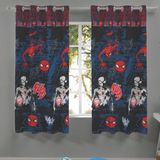 Cortina Para Quarto Infantil 3mx1,80 Spider Man Homem Aranha