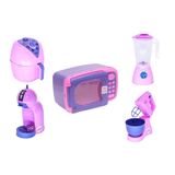 Cozinha Infantil Brinquedo Menina Casinha Panelinha Rosa