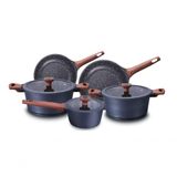 Conjunto De Panela Titanium Com Revestimento Cerâmico 5 Peças Mta 8460