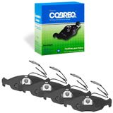 Kit Pastilha Freio Dianteira Peugeot 306 1998 A 2003 Teves