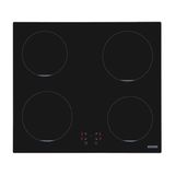 Fogão Elétrico Cooktop De Indução 4 Bocas - Preto - 220v